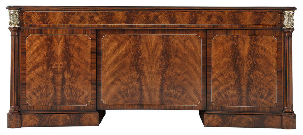 George III Pedestal Desk
