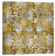 "Ornate In Gold And Silver" by Ellie Roberts, Canvas Print, 37"x37"