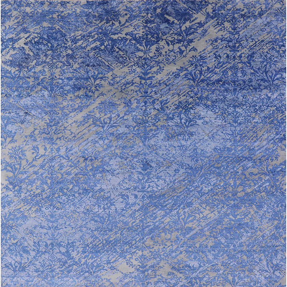 Ahgly Company Indoor Square Mid-Century Modern Area Rugs, 4' Square