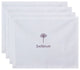 18"x14" Make A Wish, Word Print Placemat, Lavender, Set of 4