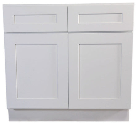 Classic White Sink Base 42''