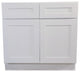 Classic White Sink Base 42''