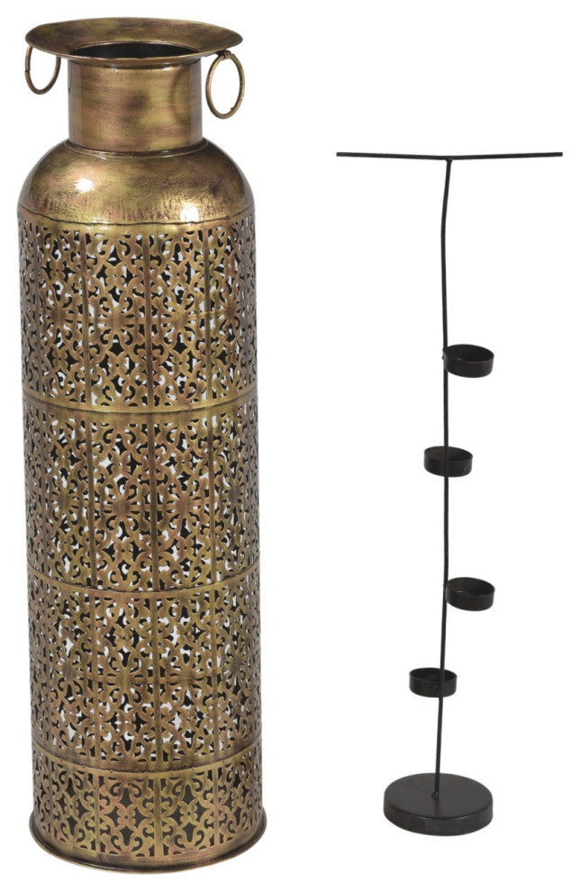 Victoria Iron Candle Stand 30"