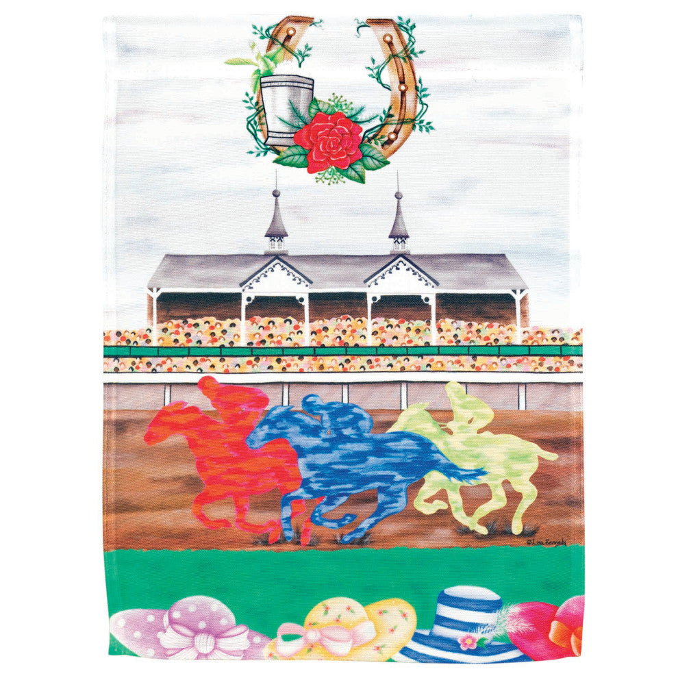 Flag Derby Day Polyester 30x44