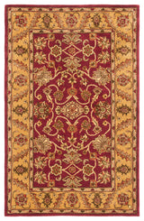 Safavieh Golden Jaipur Collection GJ250 Rug, Burgundy/Gold, 5'x8'