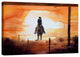 Epic Graffiti "Sunset Rider" Giclee Canvas Wall Art, 18"x26"