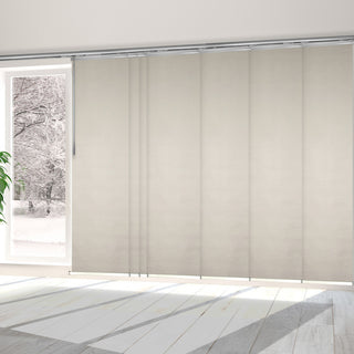 Stella 7-Panel Track Extendable Vertical Blinds 110-153"W