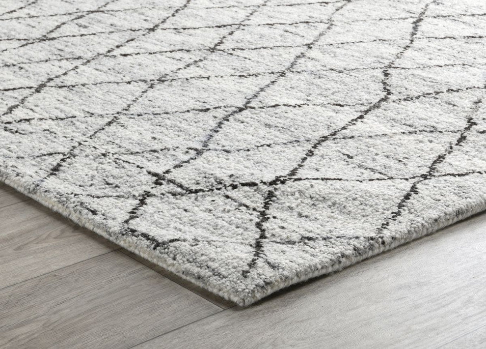 Classic Home Hastings Ivory/Gray 8x10 Rug