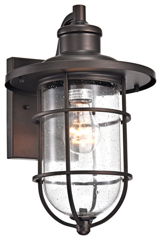 CHLOE Lighting Markus Transitional 1-Light Rubbed Bronze Outdoor Wall Sconce