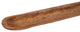 Food Safe Baguette Wood Dough Bowl, Medium