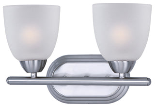 Maxim 11312 Axis 13"W Bath Light - Polished Chrome / Frosted Glass