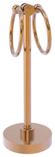 Southbeach Vanity Top 2 Towel Ring Guest Towel Holder, Brushed Bronze