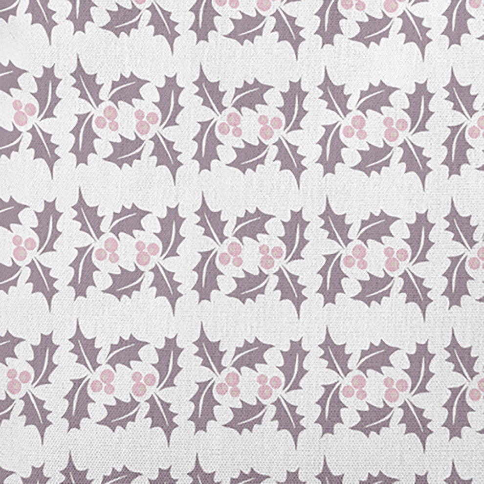Holly Stripes Accent Pillow, Light Purple, 14"x20"