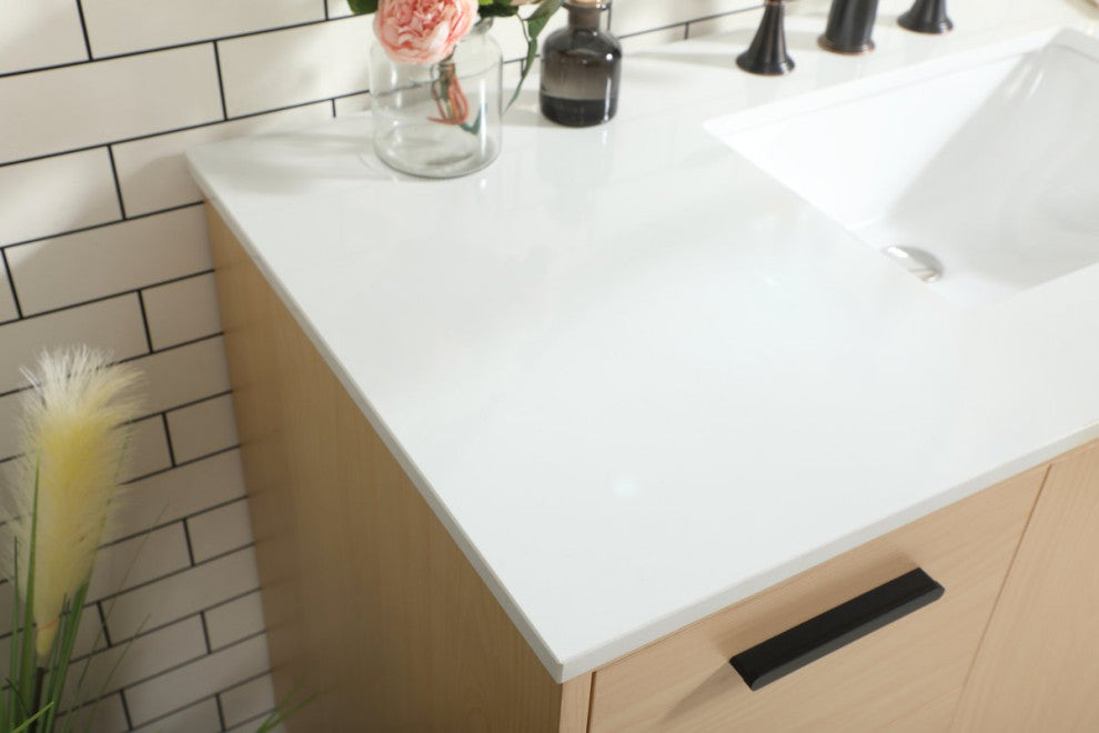 Bailey 48" Bathroom Vanity, Maple
