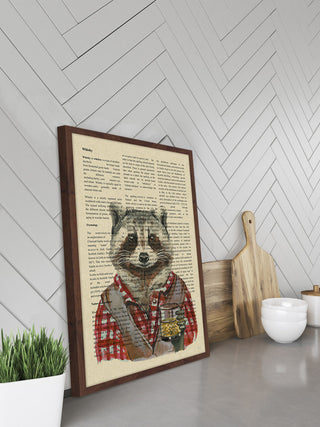 "Scotch Whisky History" Framed Painting Print, 24"x36"