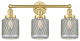 Innovations Stanton 3 24" Bath Vanity-Light Satin Gold