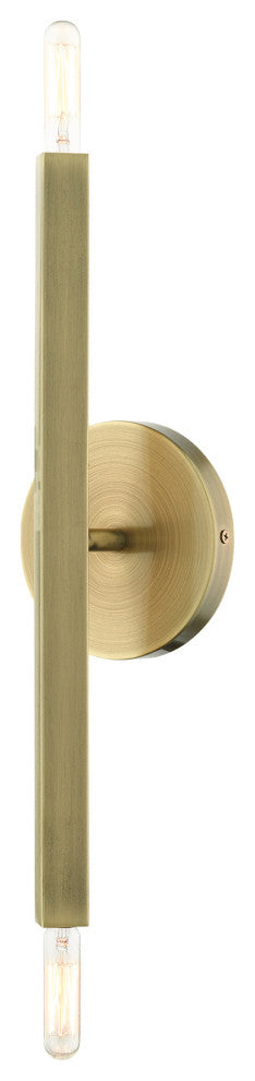 Antique Brass Modern, Urban, Sputnik, Dynamic, Timeless Sconce