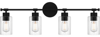 Quoizel CAP8632 Caputo 4 Light 33"W Bathroom Vanity Light - Matte Black