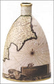Porcelain Nautical Map Vase