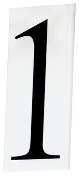 Maxim 53611 5" Tall House Number 1 - White