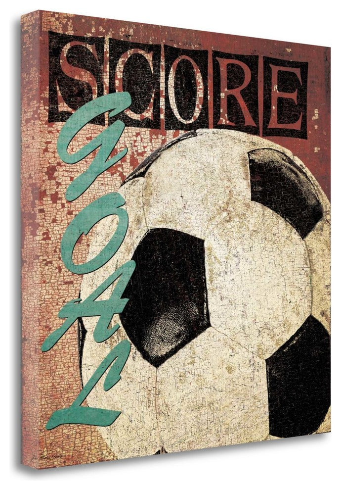 "Goal" By Jo Moulton, Giclee Print on Gallery Wrap Canvas, Ready to Hang