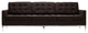 Modern Contemporary Living Room Wool Sofa Chocolate
