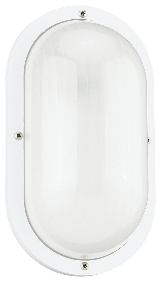 Generation Lighting Lighting 1-Light Outdoor Lantern, White, A19/60w