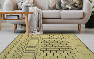 Balochi Kaori Ivory/Charcoal Rug, 4'1x5'11