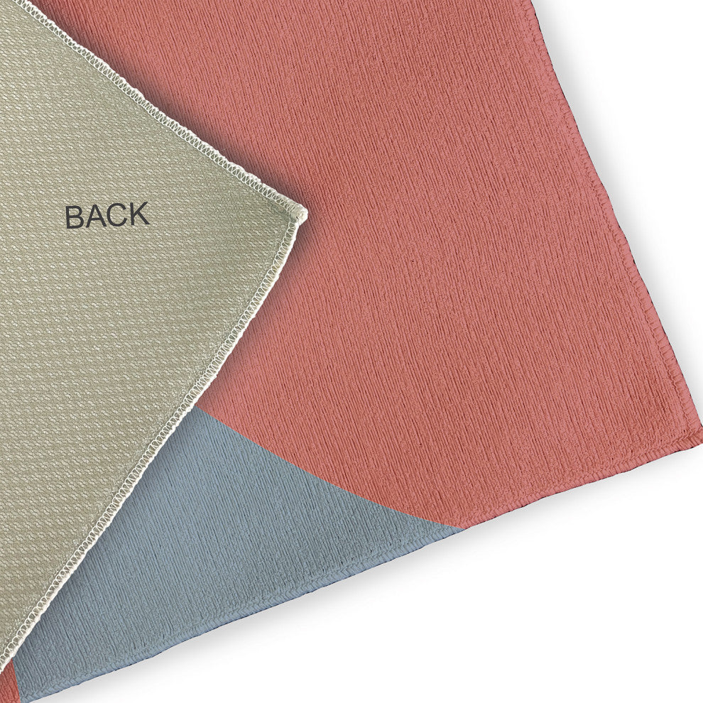 Bold Flowers Modern & Contemporary Chenille Area Rug