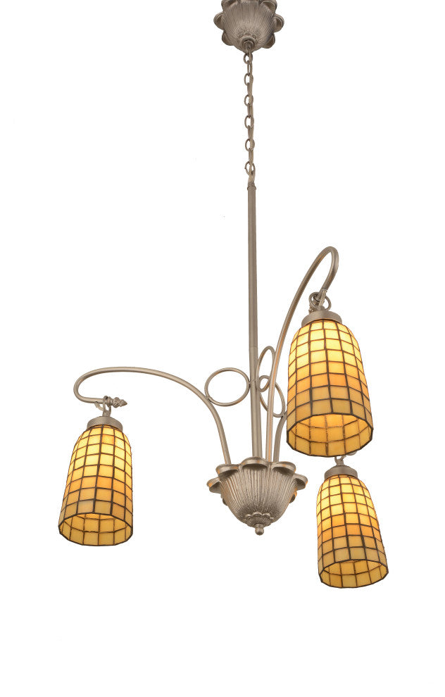 24W Terra Bone 3 LT Chandelier