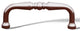 Chrome RKI Decorative Curved Pull, RKICP04C