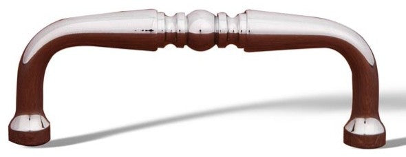 Chrome RKI Decorative Curved Pull, RKICP04C