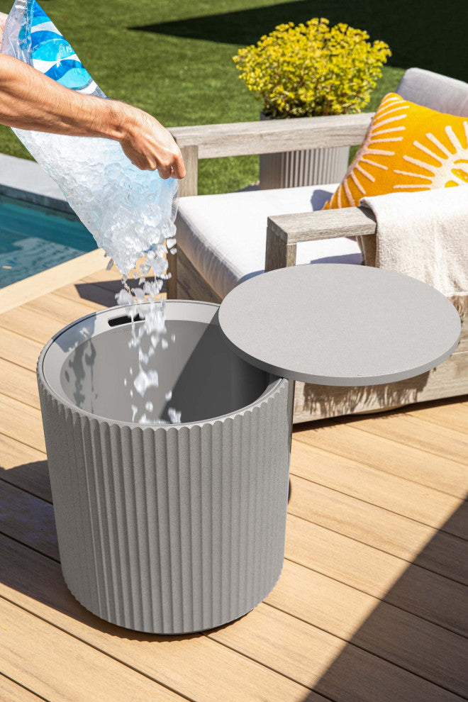 Veradek Chill Side Table, Gray