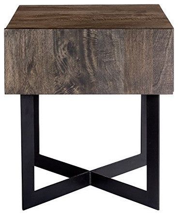 Contemporary Tiburon Side Table - Natural
