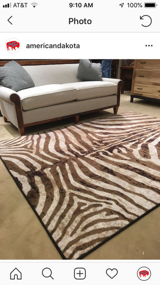 Senegal, Brown, 4'x5'