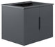 Vitality 24" Bathroom Vanity, Gray Black