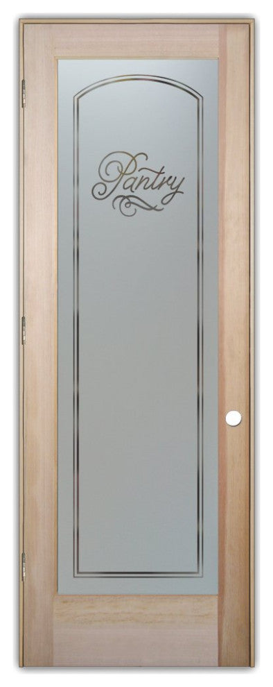 Pantry Door - Melany - Douglas Fir (stain grade) - 24" x 80" - Knob on Right...