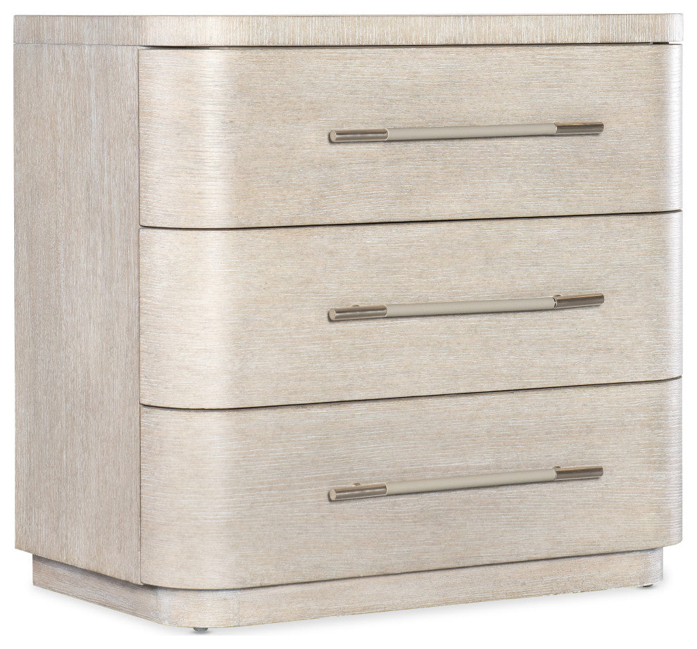 Modern Mood Three Drawer Nightstand