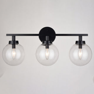 Lander 3 Light Vanity Matte Black