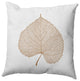 Leaf Study Accent Pillow, Caramel, 26"x26"