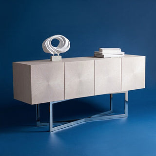 Safavieh Couture Zena Nickel Buffet , Light Grey