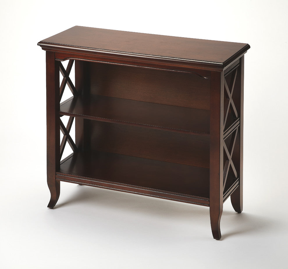 Butler Newport Plantation Cherry Low Bookcase
