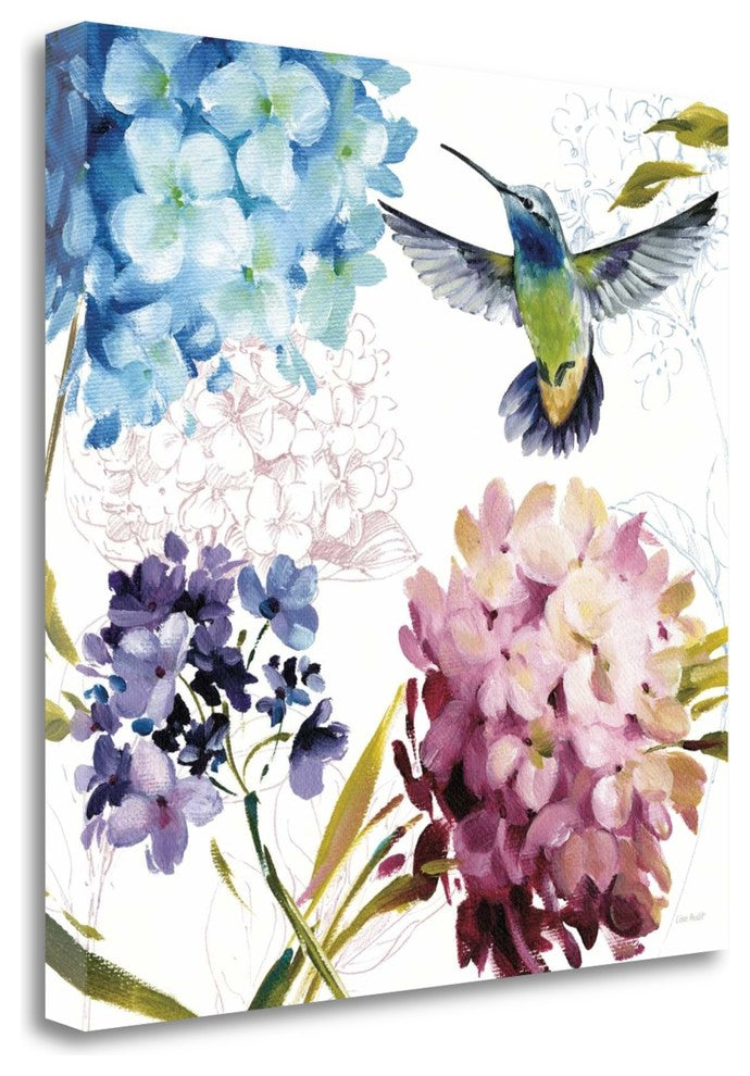 "Spring Nectar Square III" By Lisa Audit, Giclee Print on Gallery Wrap Canvas