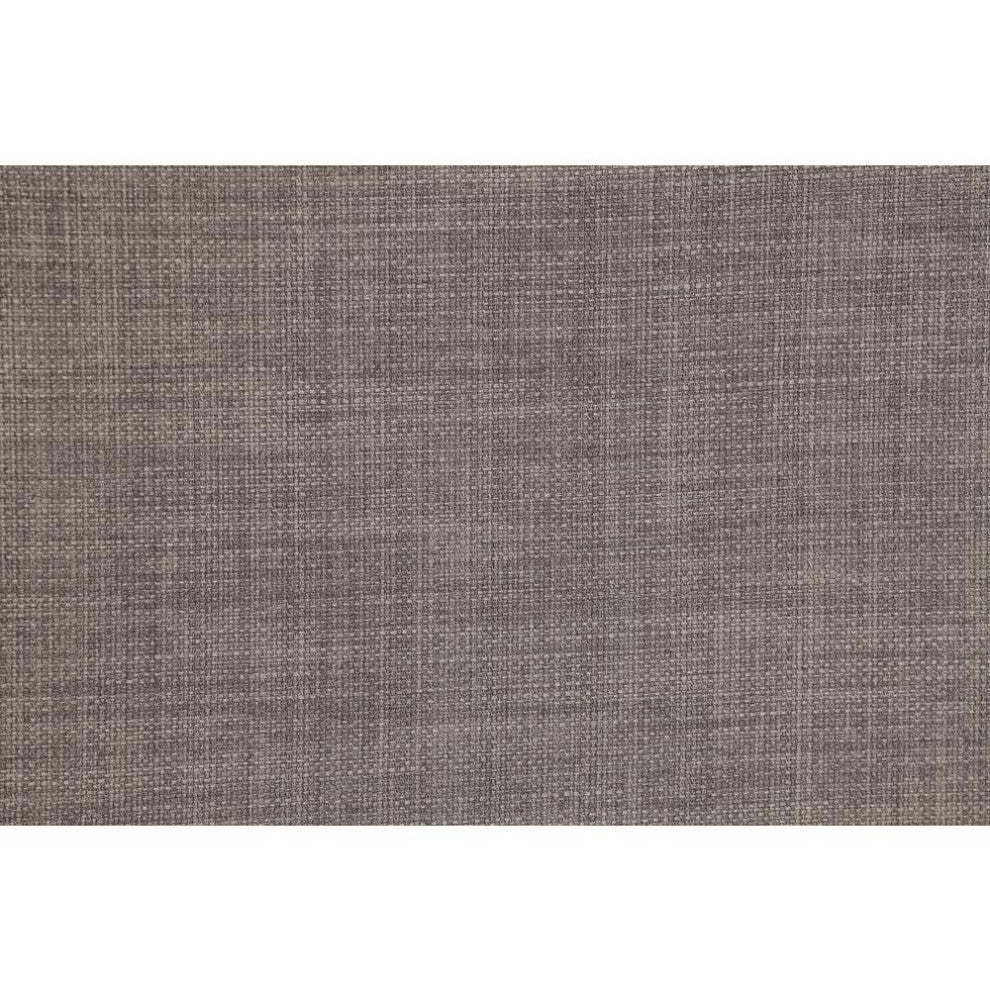 Madeleine Wingback Upholstered Headboard in Dolphin Linen