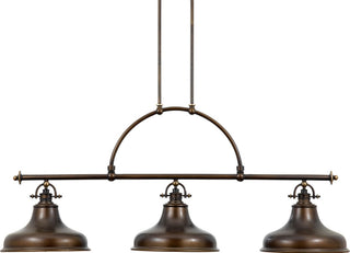 Emery 3-Light Island Light, Palladian Bronze