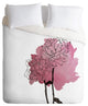 Deny Designs Morgan Kendall Peonies Duvet Cover, Lightweight