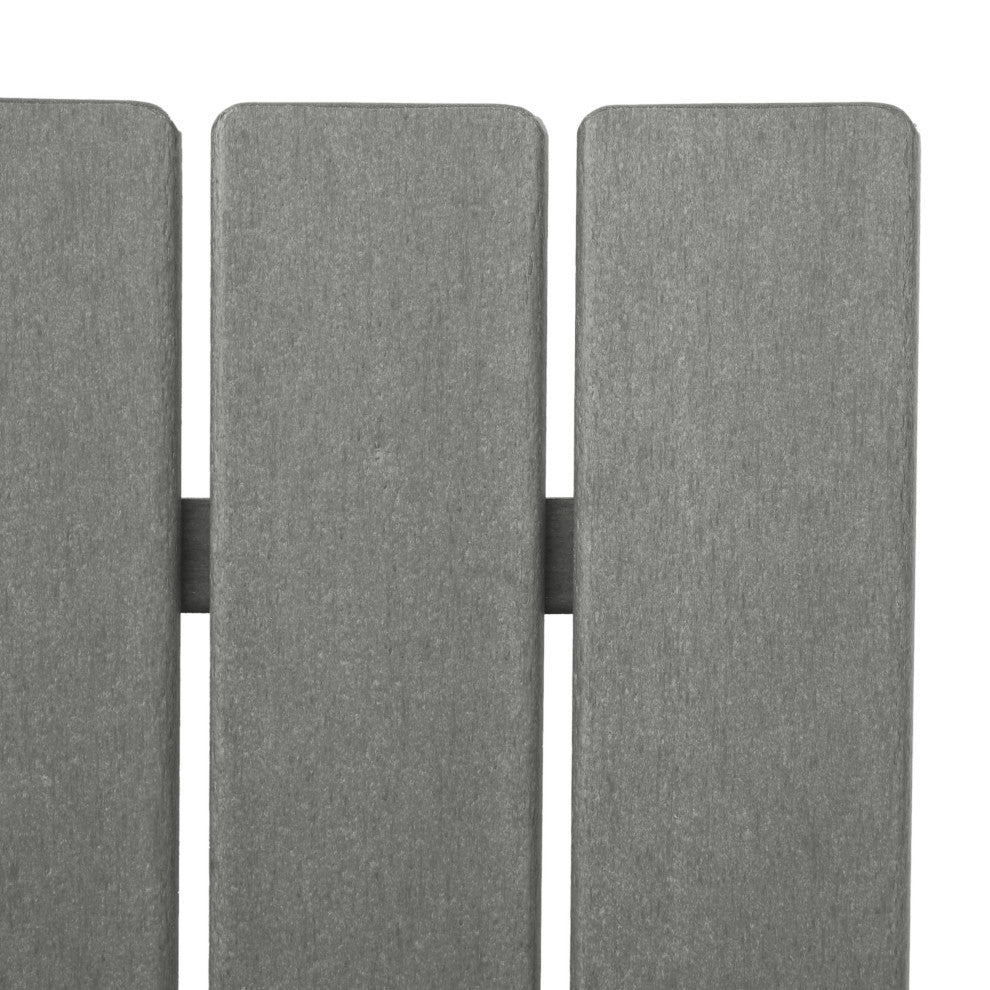 Van Outdoor Adirondack Chair, Set of 2, Gray