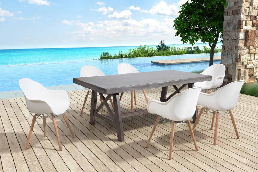 Tidal Dining Chair, Set of 4 White