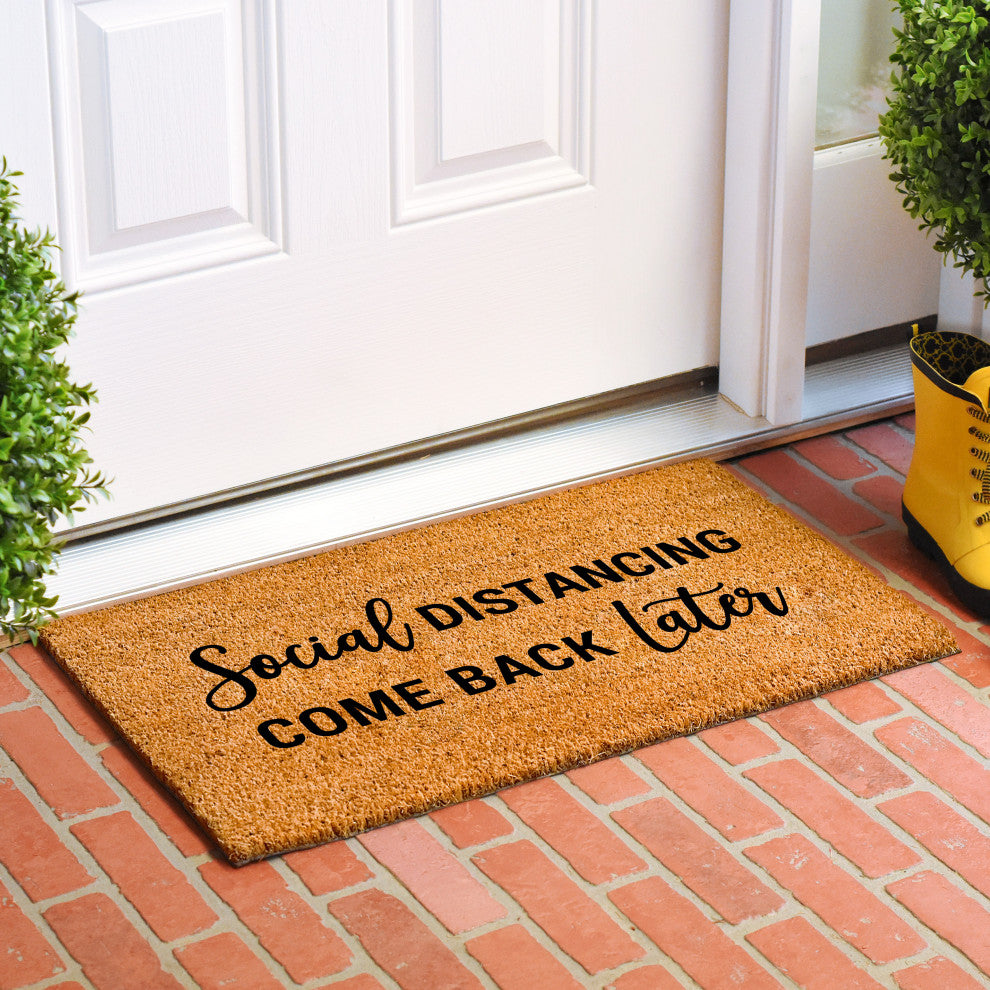 Calloway Mills Social Distancing Doormat, 30"x48"
