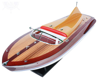 Chris Craft Cobra Painted Wooden Handcrafted boat model